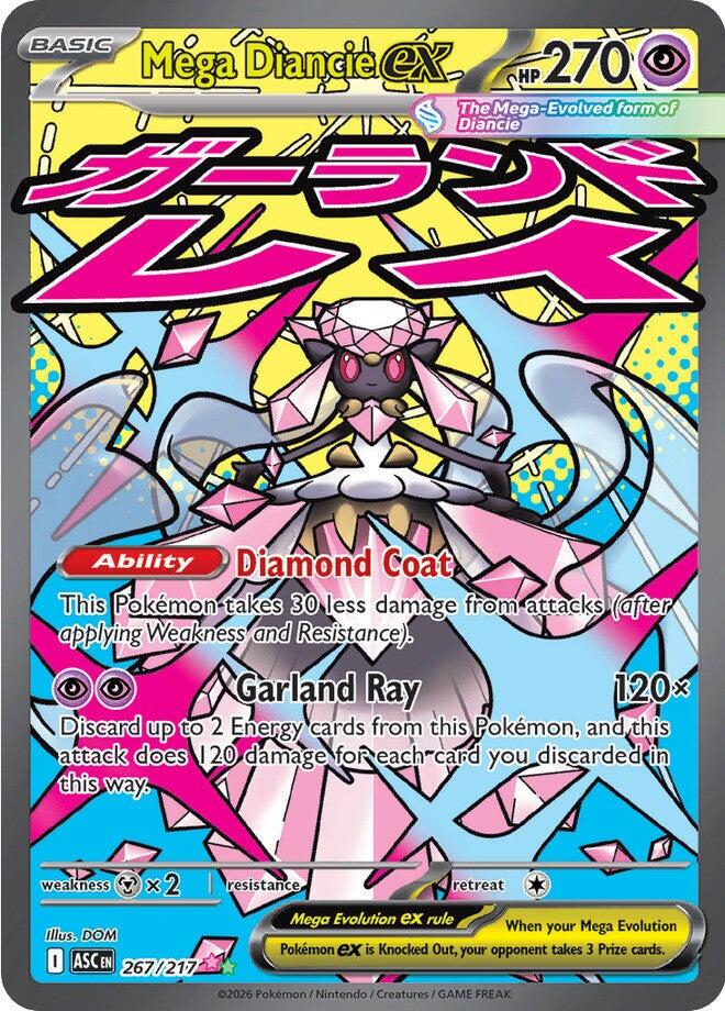 Mega Diancie ex 267/217 - Ascended Heroes (English)
