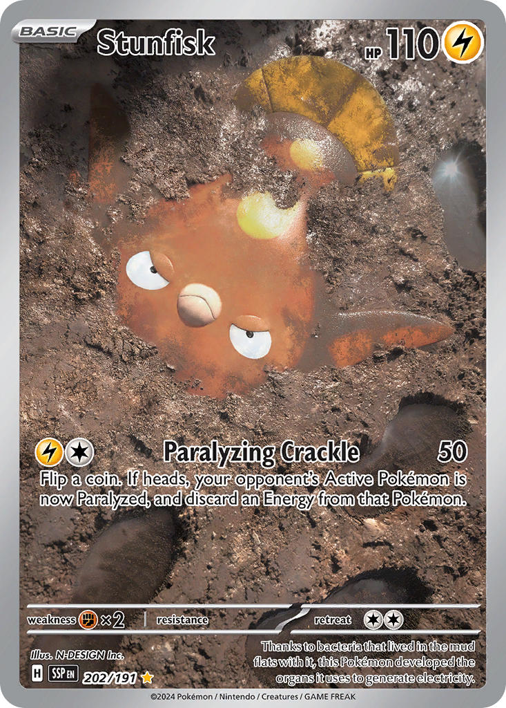 Stunfisk 202/191 - Surging Sparks (English)