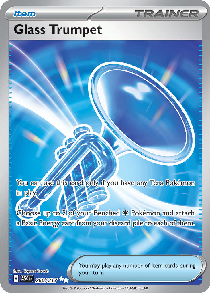 Glass Trumpet 260/217 - Ascended Heroes (English)