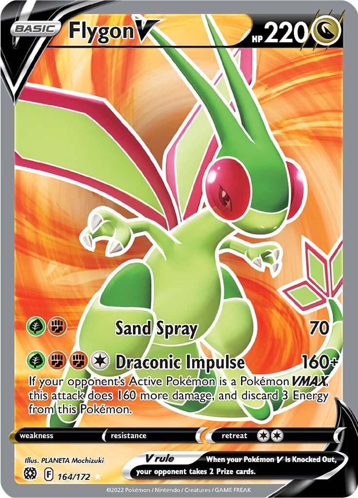 Flygon V 164/172 - Brilliant Stars (English)