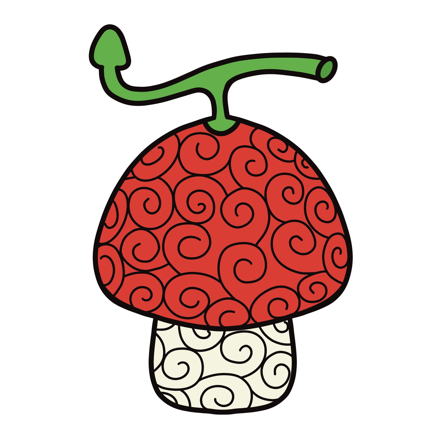 Human-Human Fruit Sticker