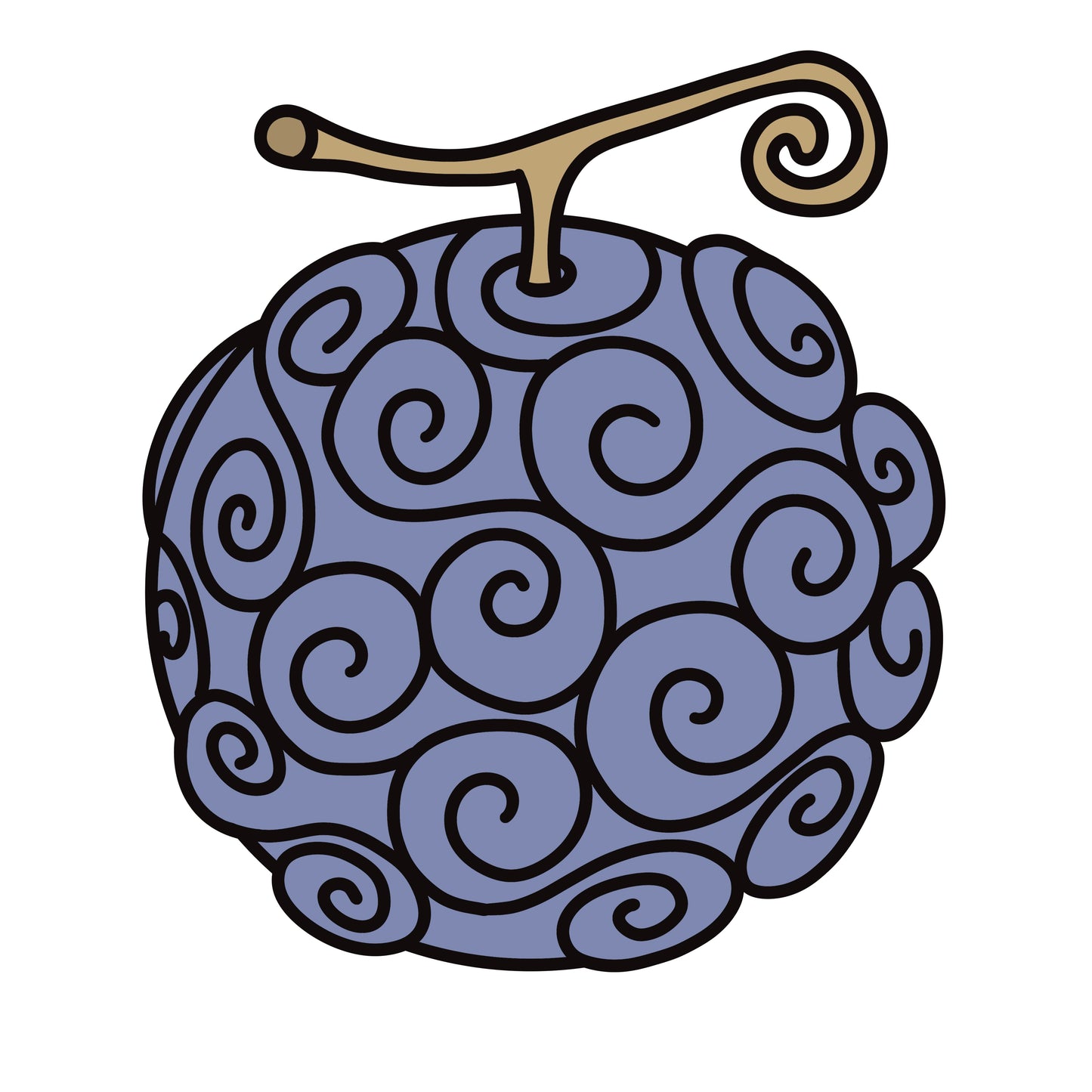 Gum-Gum Fruit Sticker