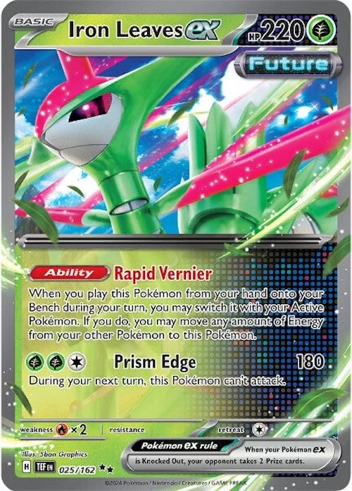 Iron Leaves EX 025/162 - Pokémon Temporal Forces