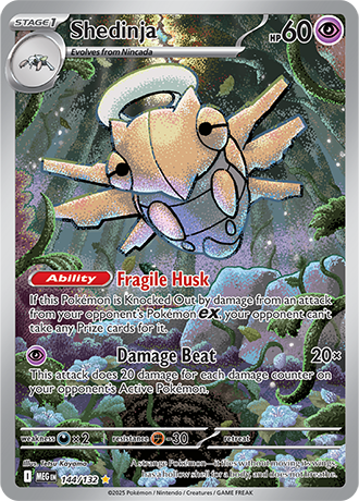 Shedinja 144/132 - Mega Evolution (English)