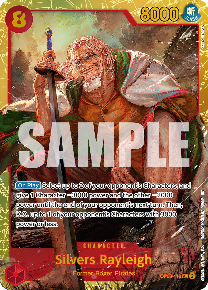 Silvers Rayleigh - OP08-118 (English)