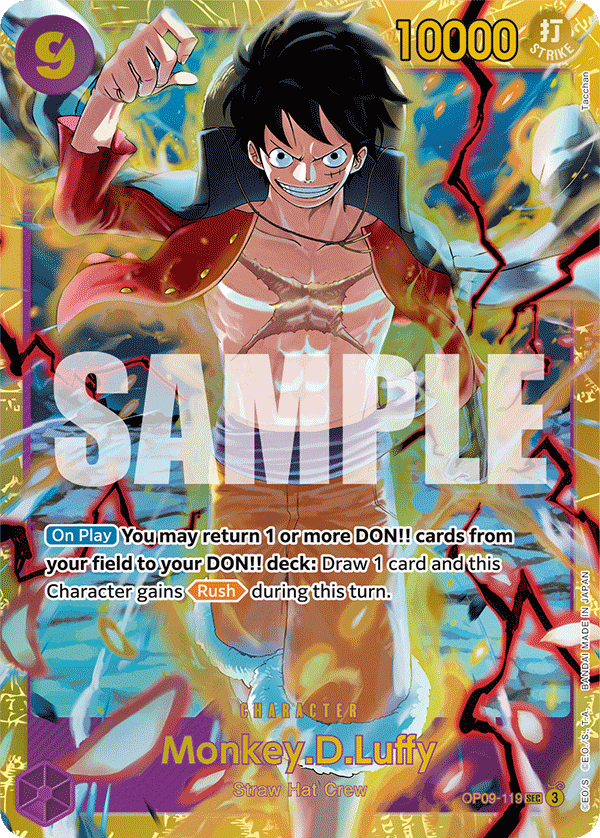 Monkey. D. Luffy - OP09-119 (English)