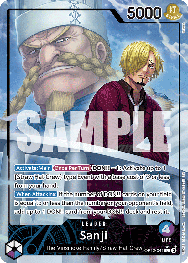 Sanji - OP12-041 (English)
