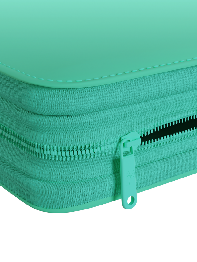 Stealth 12 Pocket Zip Binder - Turquoise