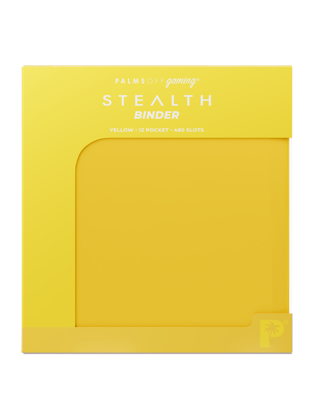 Stealth 12 Pocket Zip Binder - Yellow