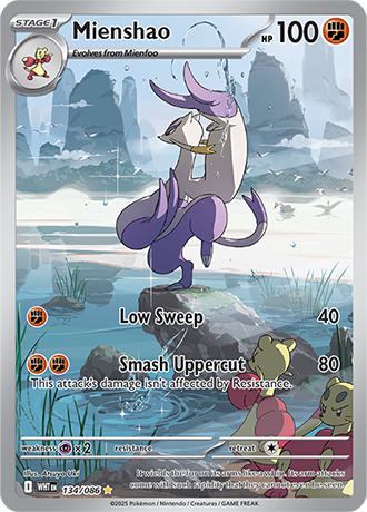 Mienshao 134/086 - White Flare (English)
