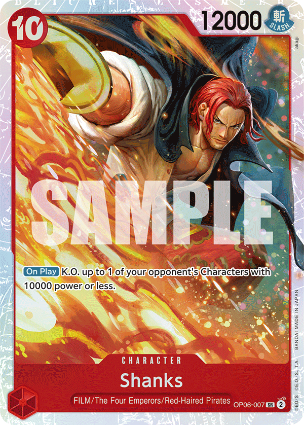 Shanks - OP06-007 (English)