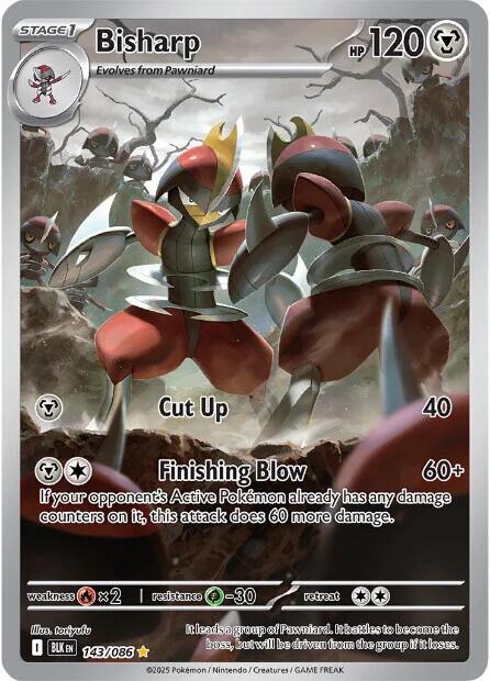 Bisharp 143/086 - Black Bolt (English)
