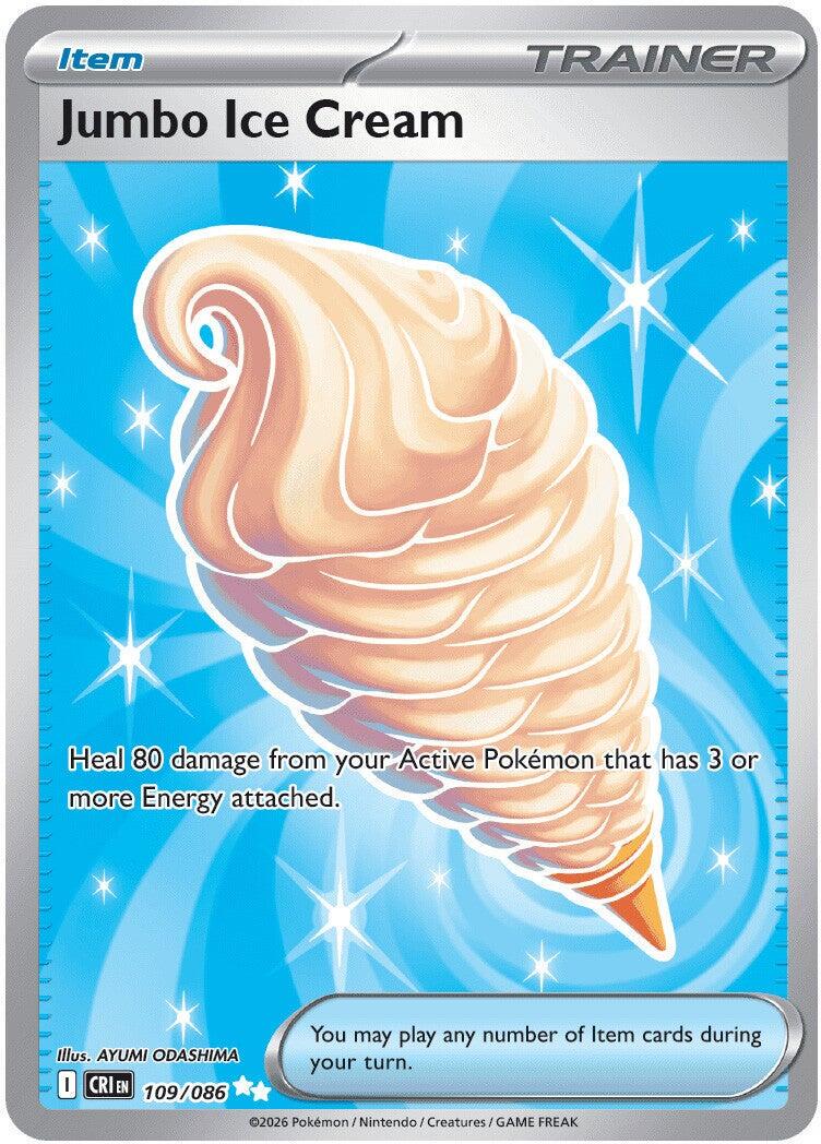 Jumbo Ice Cream 109/086 - Chaos Rising (English)