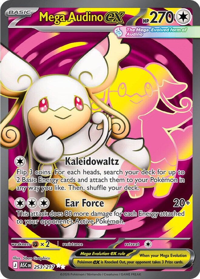 Mega Audino ex 253/217 - Ascended Heroes (English)