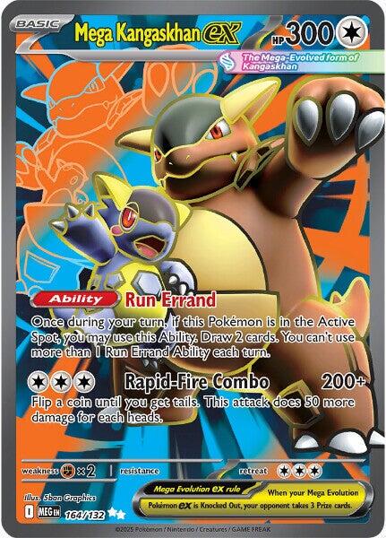 Mega Kangaskhan ex 164/132 - Mega Evolution (English)