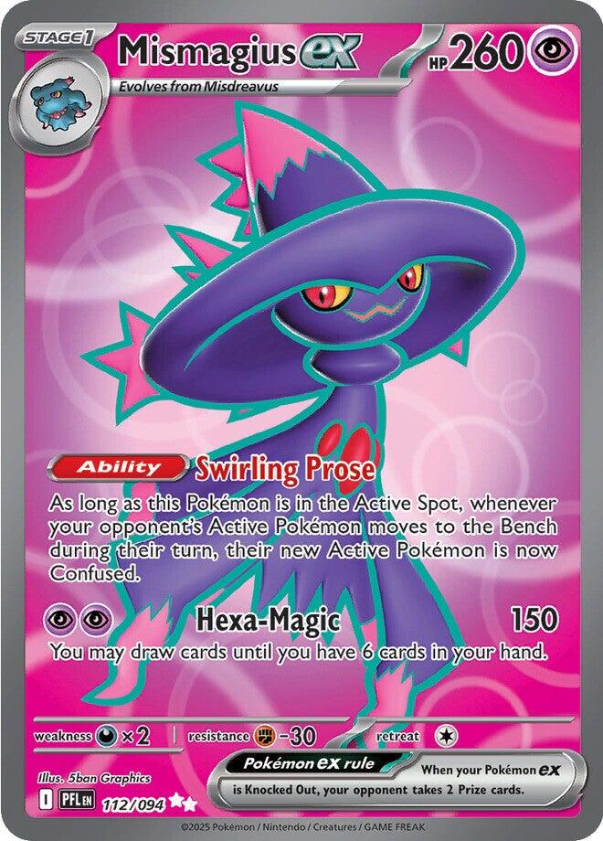 Mismagius ex 112/094 - Phantasmal Flames (English)