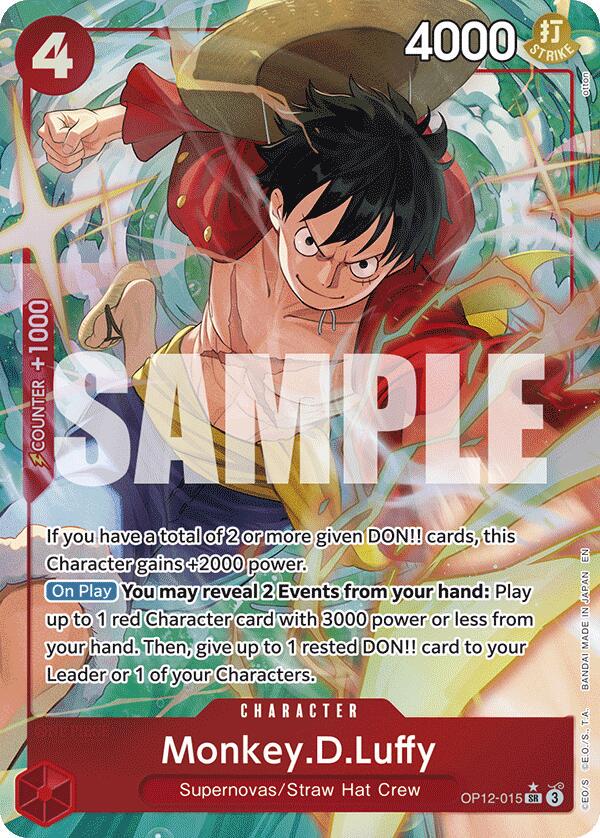Monkey.D.Luffy - OP12-15 (English)