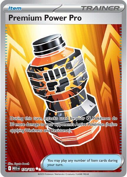 Premium Power Pro 174/132 - Mega Evolution (English)