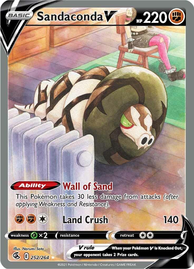 Sandaconda V 252/264 - Fusion Strike (English)