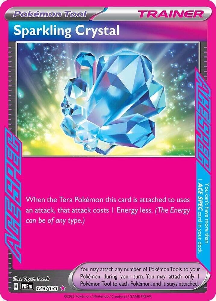 Sparkling Crystal 129/131 - Prismatic Evolutions (English)