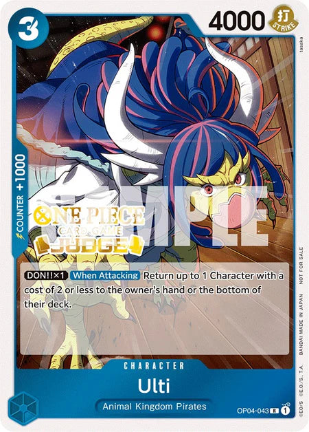 Ulti (Judge Pack Vol.3 Promo) - OP04-043 (English)