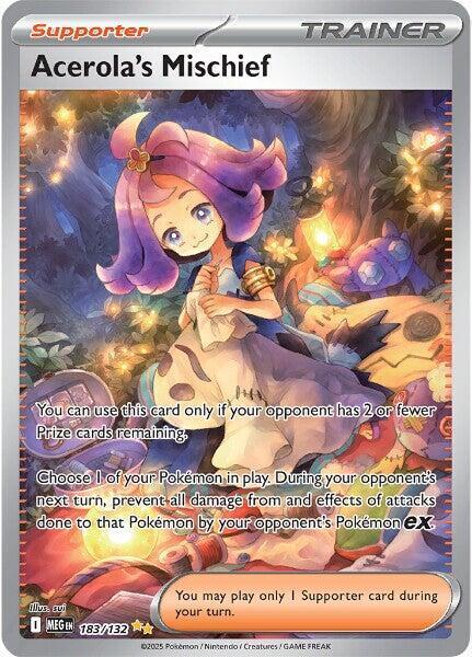 Acerola’s Mischief 183/132 - Mega Evolution (English)