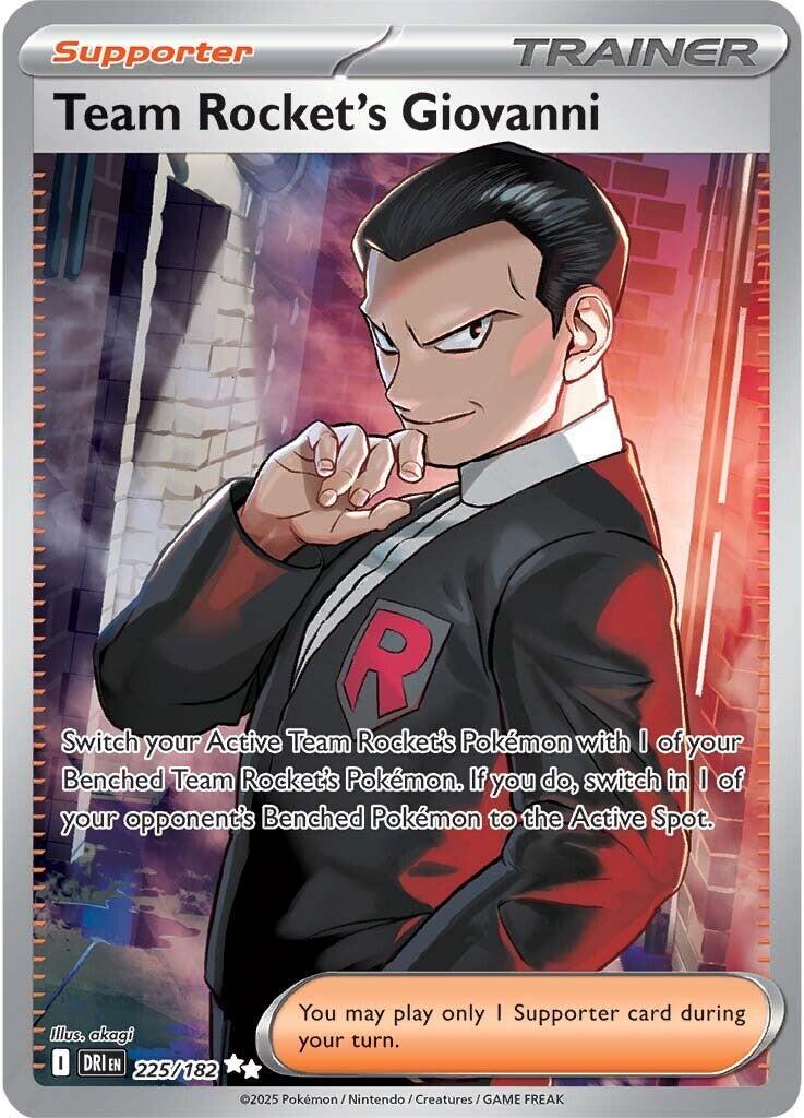 Team Rocket's Giovanni 225/182 - Destined Rivals (English)
