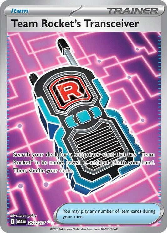 Team Rocket's Transceiver 263/217 - Ascended Heroes (English)