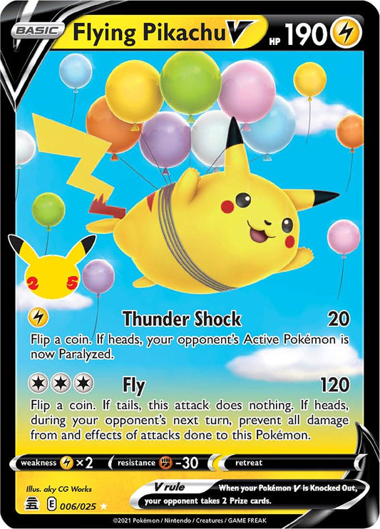 Flying Pikachu V 006/025 - Celebrations (English)