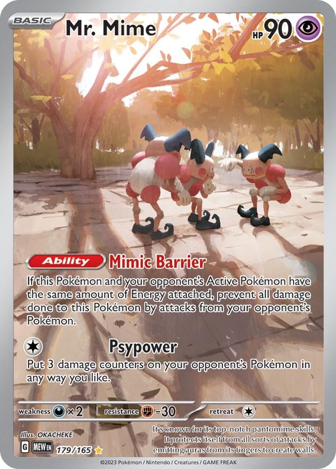 Mr Mime 179/165 - 151 (English)