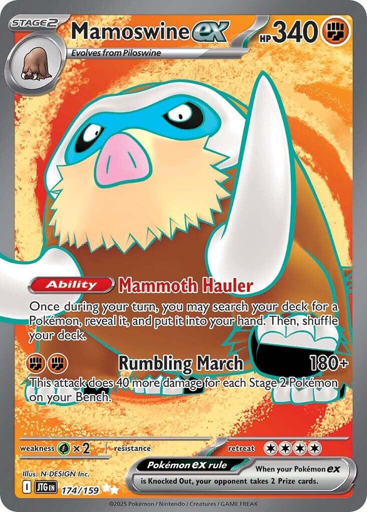 Mamoswine ex 174/159 - Journey Together (English)