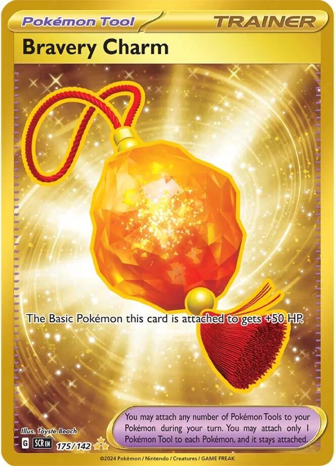 Bravery Charm 175/142 - Stellar Crown (English)