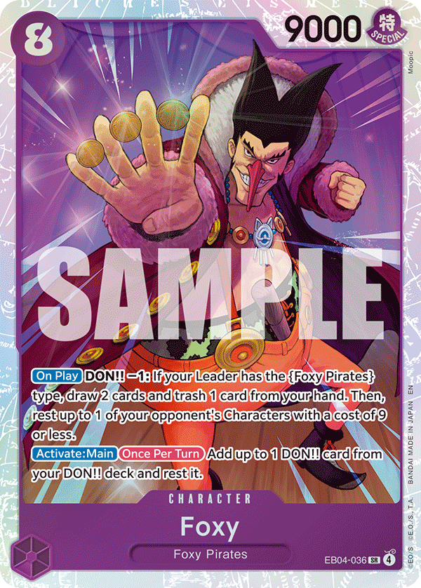 Foxy - EB04-036 (English)