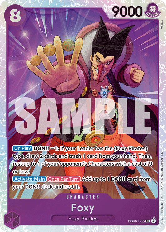 Foxy - EB04-036 (English)
