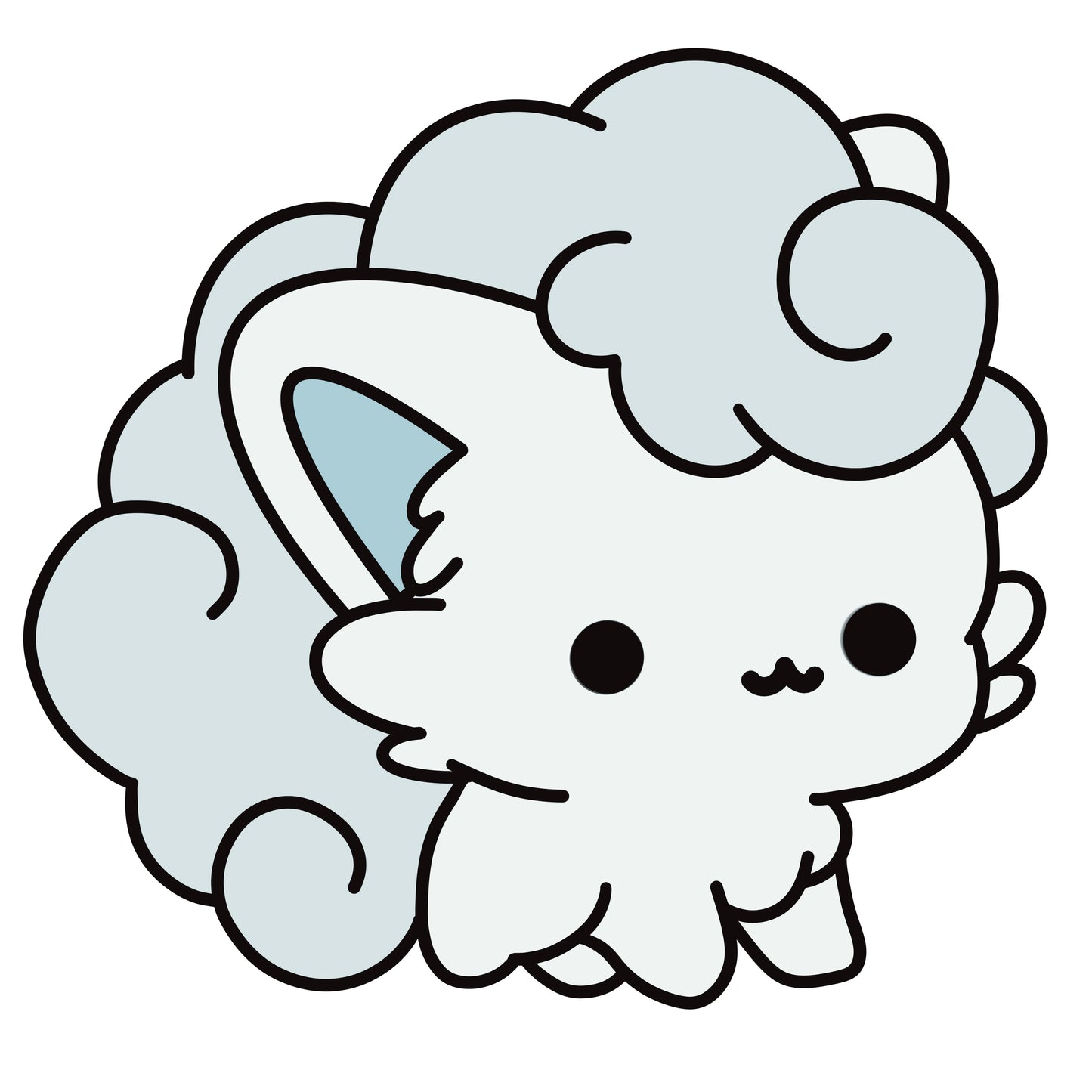 Alolan Vulpix Sticker