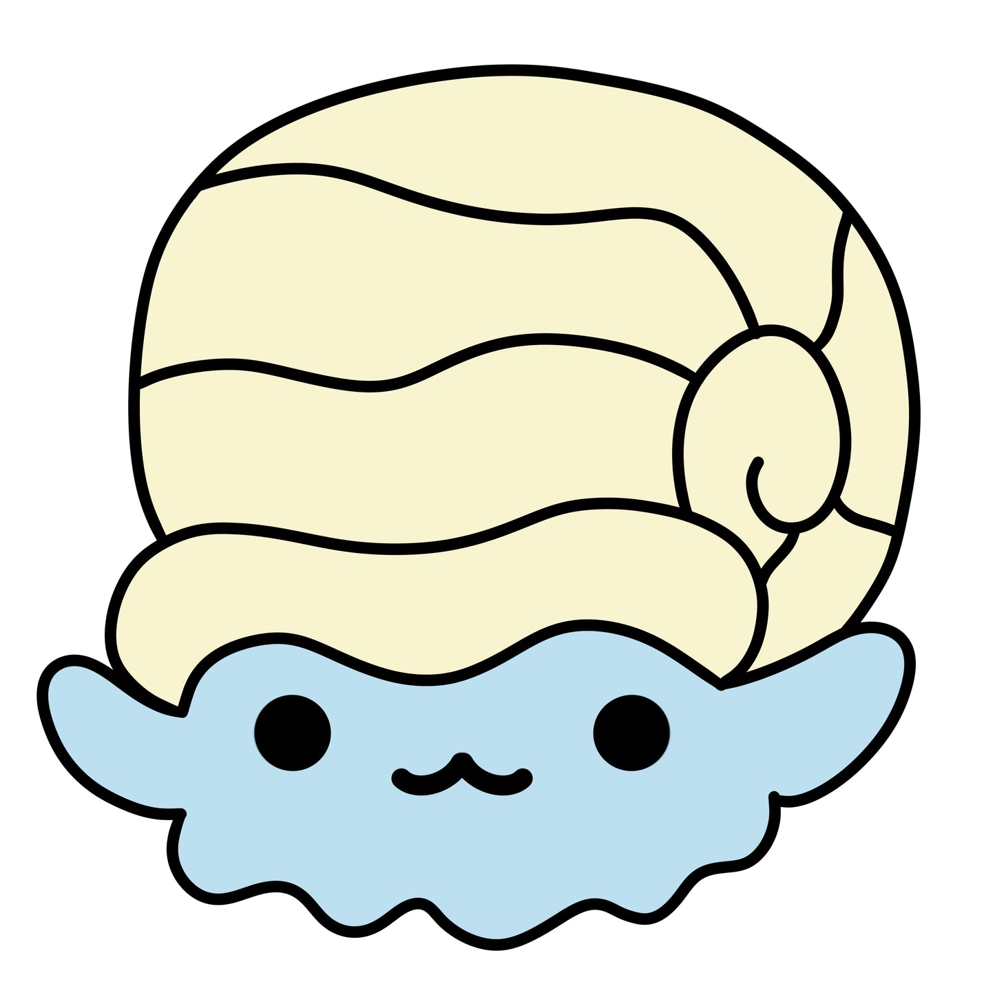Omanyte Sticker