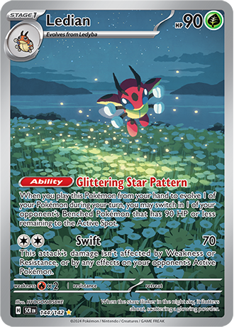 Ledian 144/142 - Pokémon Stellar Crown