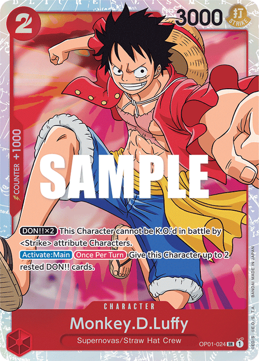 Monkey.D.Luffy - OP01-024 (English)