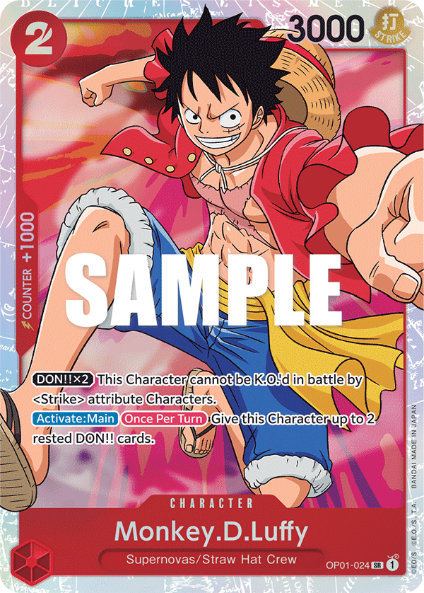 Monkey. D. Luffy - OP01-024 (English)