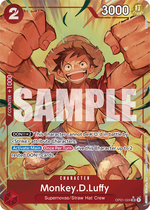 Monkey. D. Luffy - OP01-024 (English)