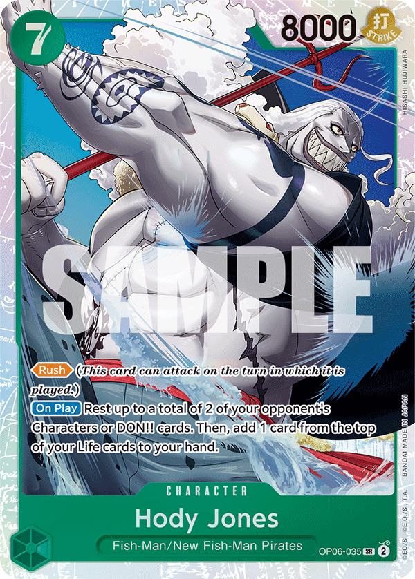 Hody Jones - OP06-035 (English)