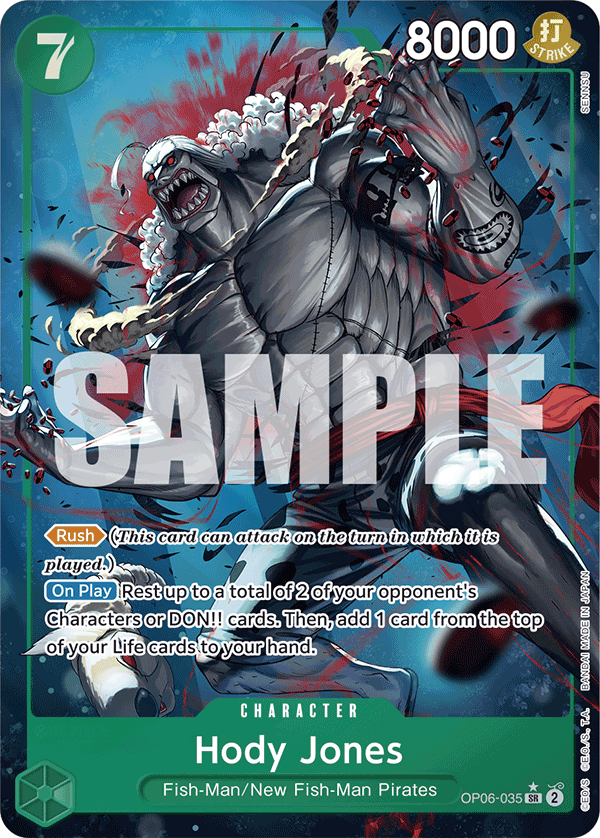 Hody Jones - OP06-035 (English)