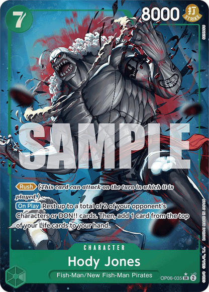 Hody Jones - OP06-035 (English)