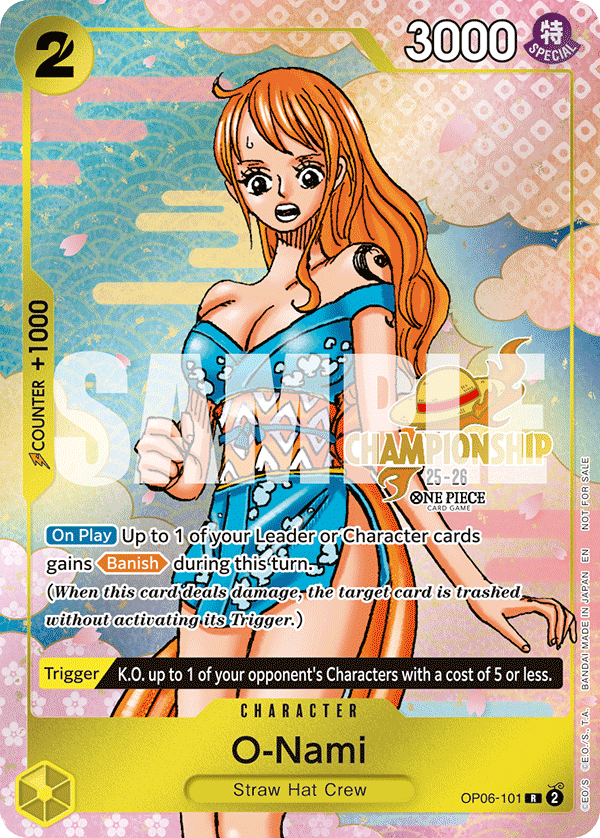 O-Nami Championship 25-26 - OP06-101 (English)