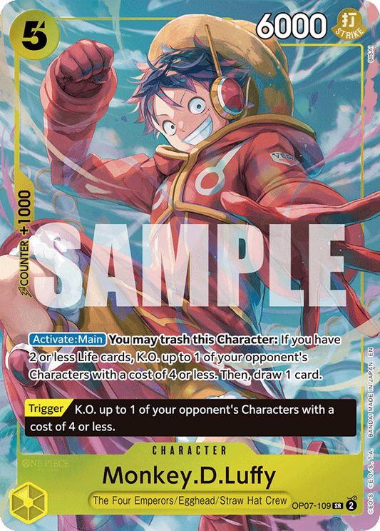 Monkey.D.Luffy (Illustration Box vol.3) - OP07-109 (English)