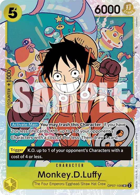 Monkey.D.Luffy - OP07-109 (English)