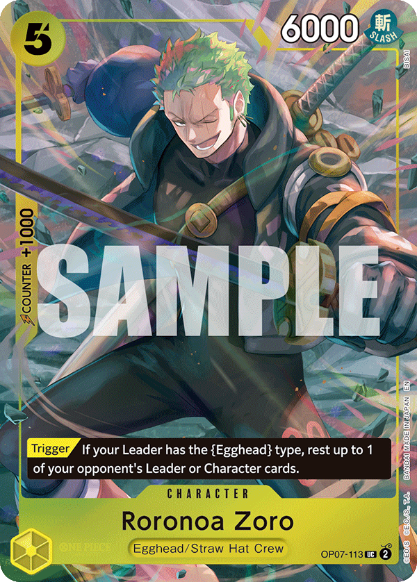 Roronoa Zoro (Illustration Box vol.3) - OP07-113 (English)