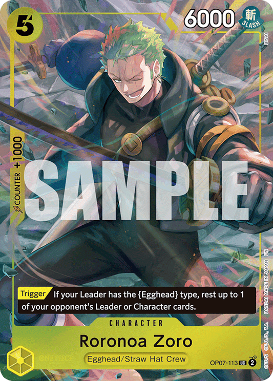 Roronoa Zoro (Illustration Box vol.3) - OP07-113 (English)