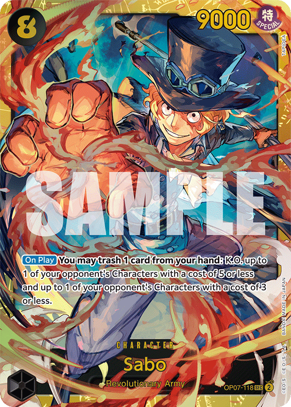 Sabo - OP07-118 (English)