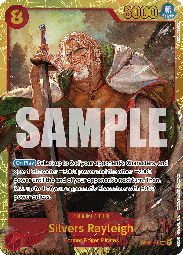 Silvers Rayleigh - OP08-118 (English)